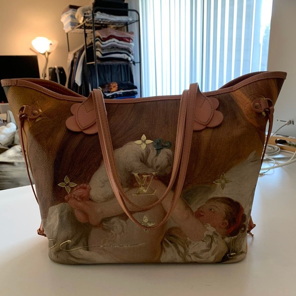 Jeff Koons Neverfull MM Set (Fragonard) - Picture 4 of 12